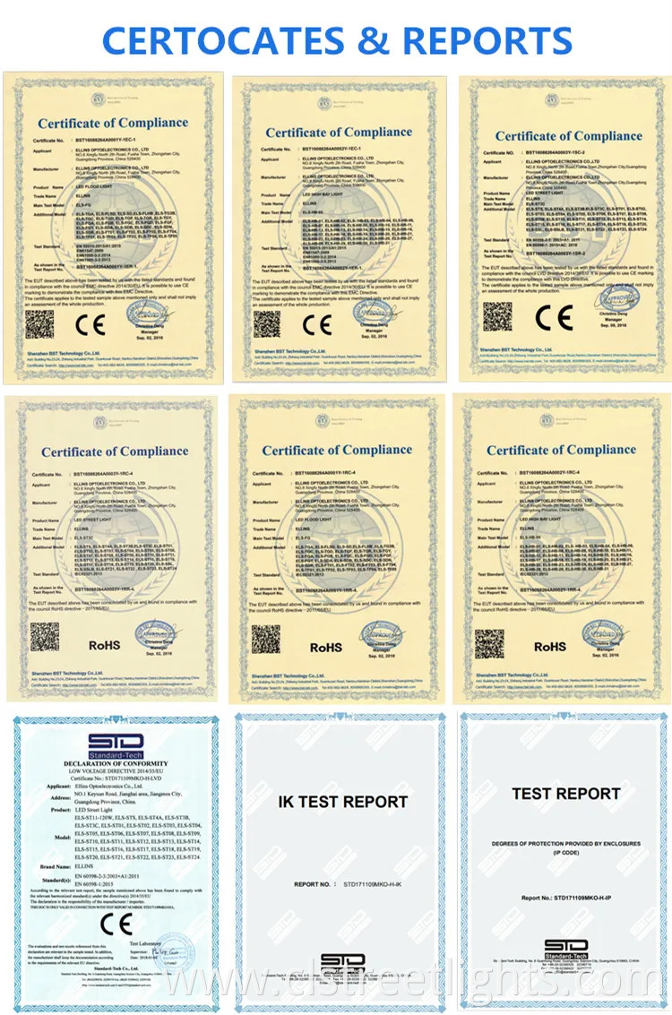 Factory Price Garden Lights All in Two Solar LED Street Light 30W 50W 100W 120W for Public Lighting